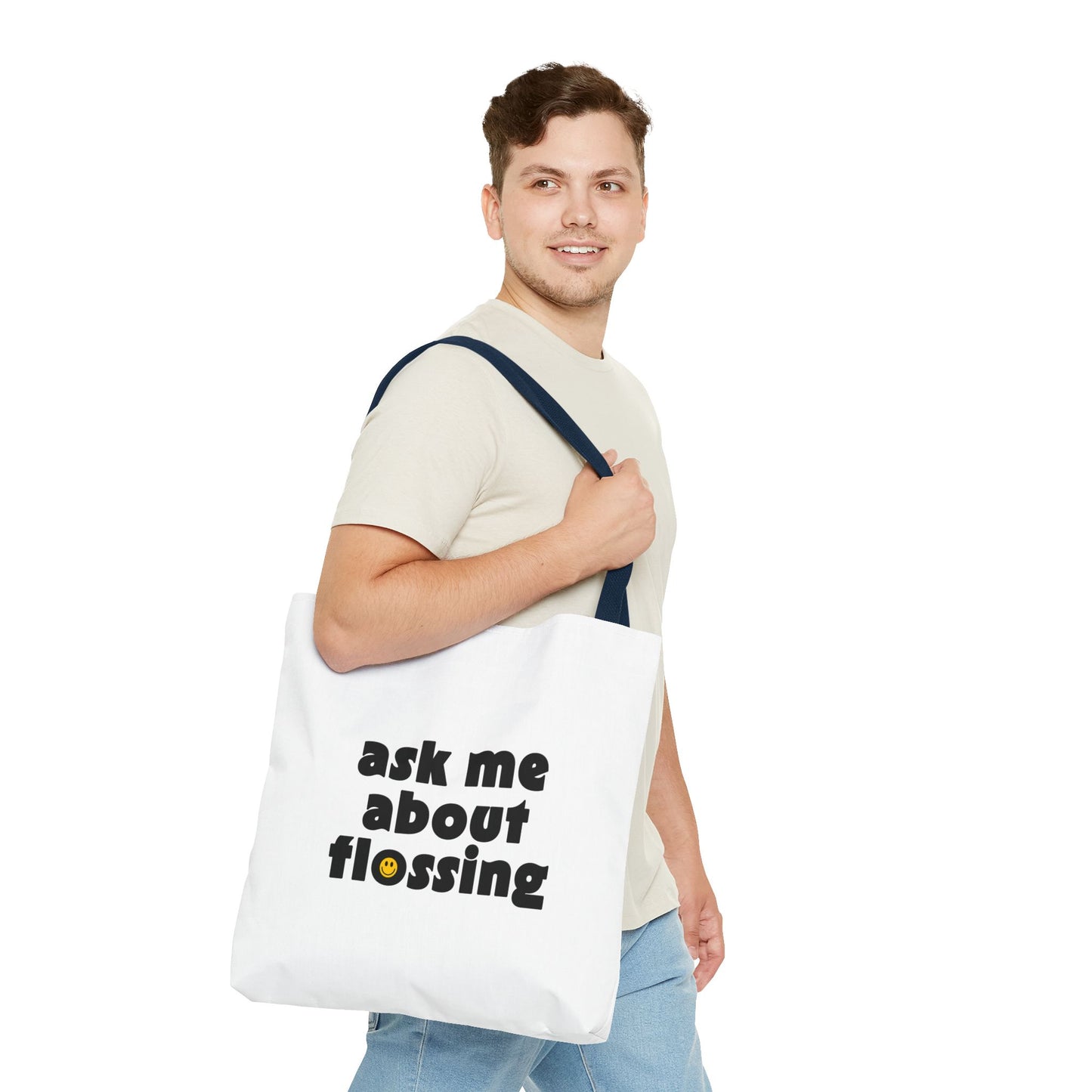 Ask Me About Flossing Tote Bag