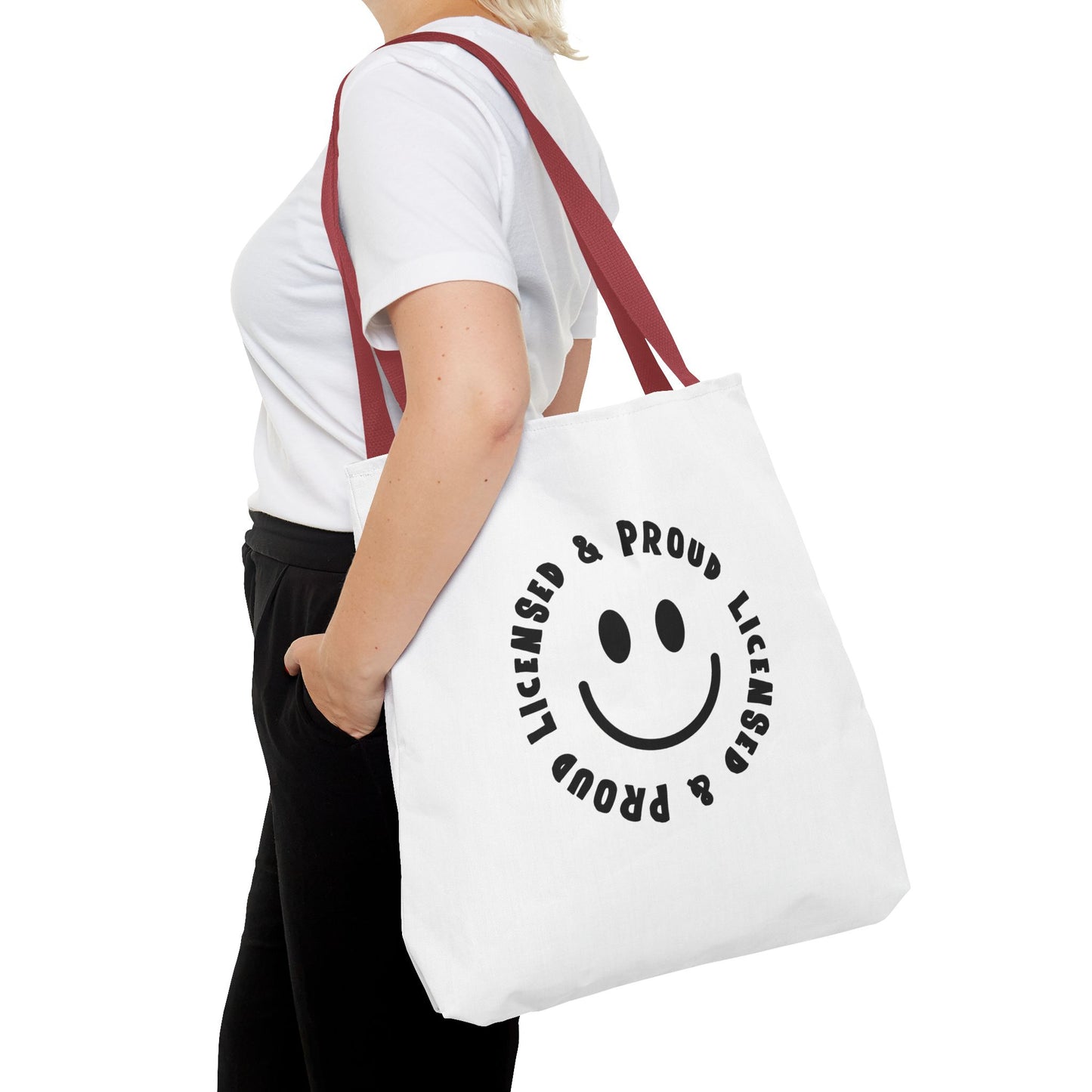 Licensed & Proud Tote Bag