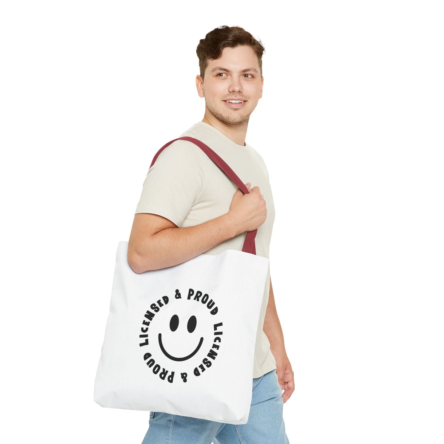 Licensed & Proud Tote Bag