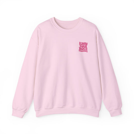 Know Your Worth Hygienists Crewneck