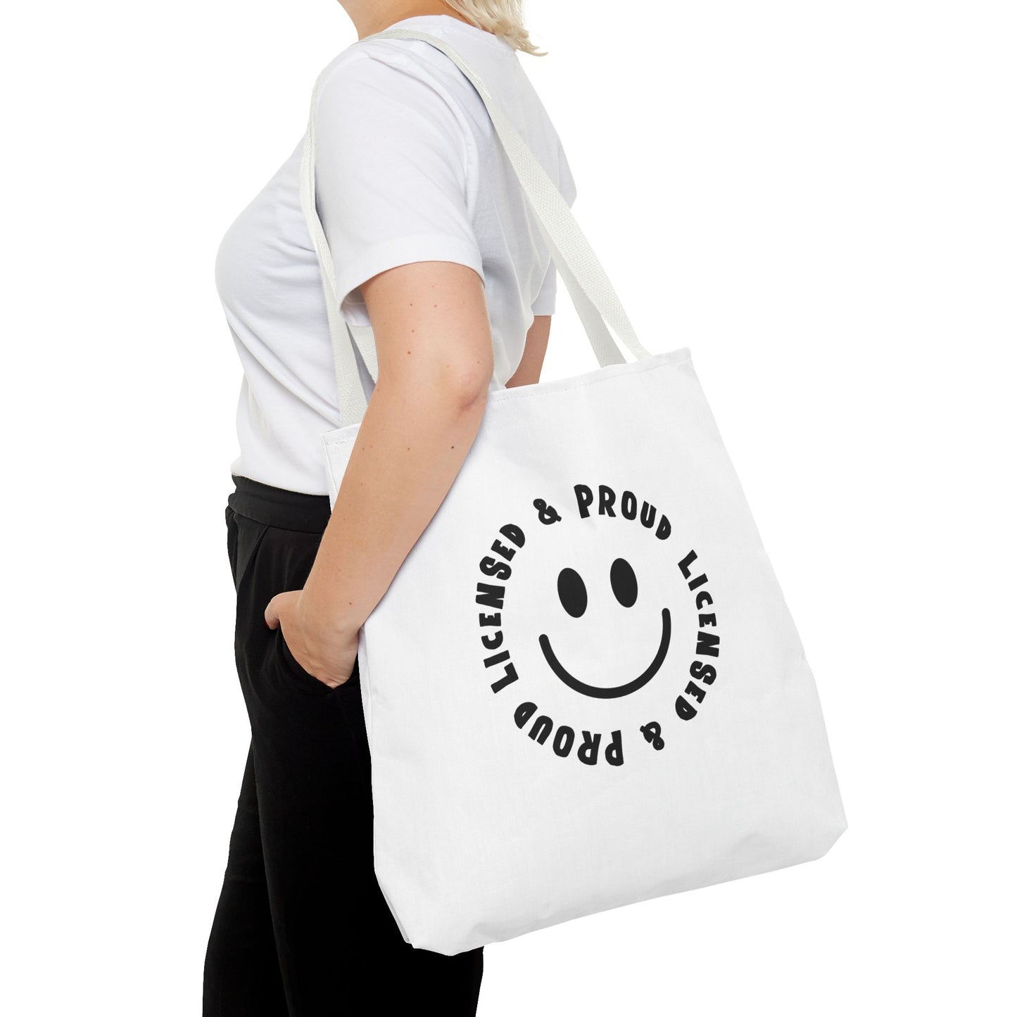 Licensed & Proud Tote Bag