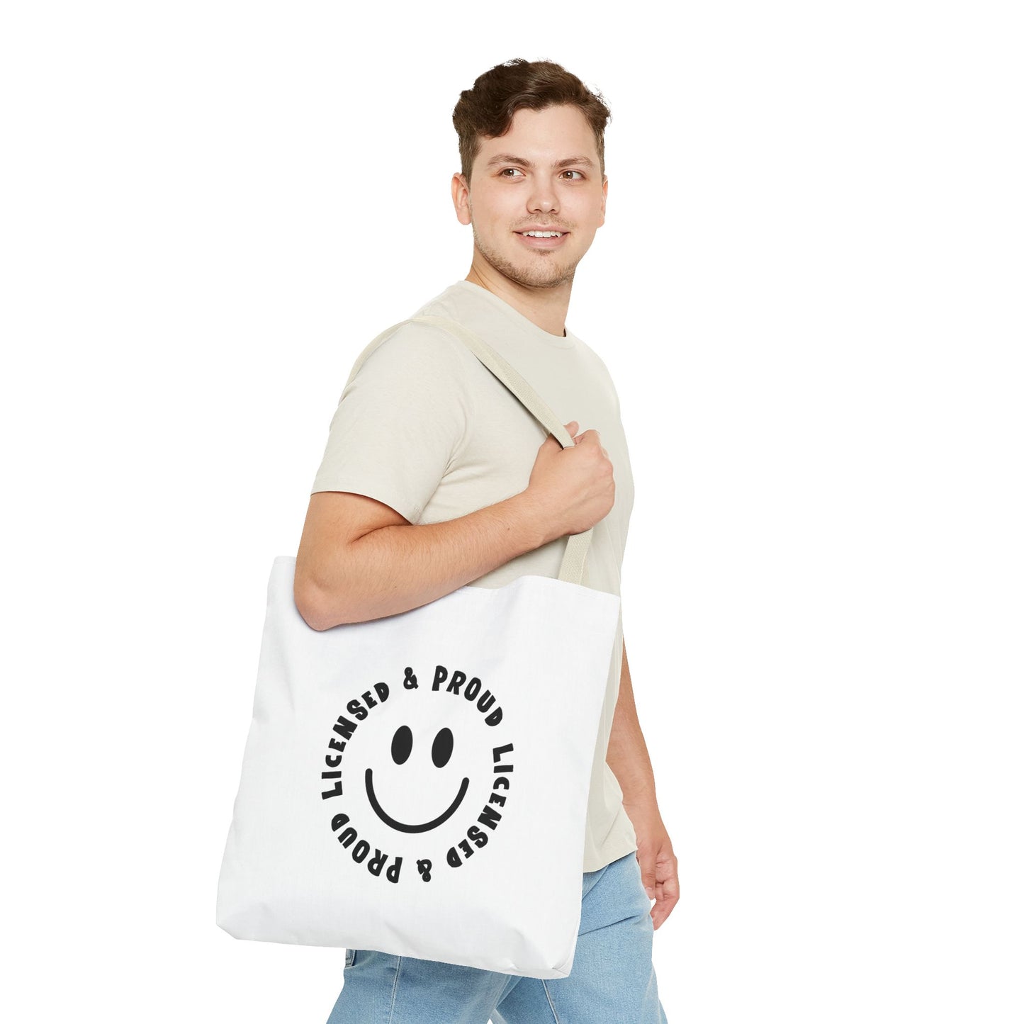 Licensed & Proud Tote Bag