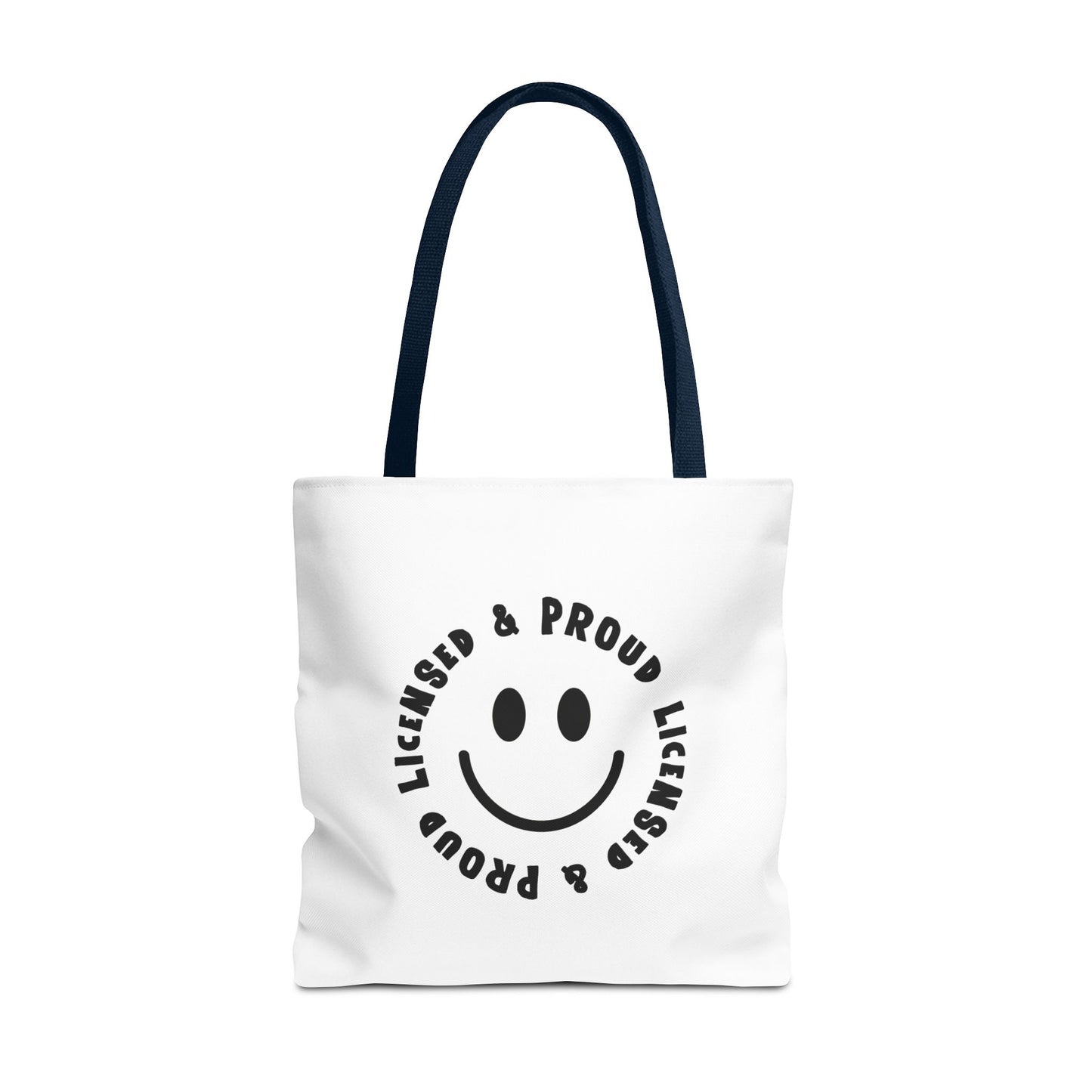 Licensed & Proud Tote Bag