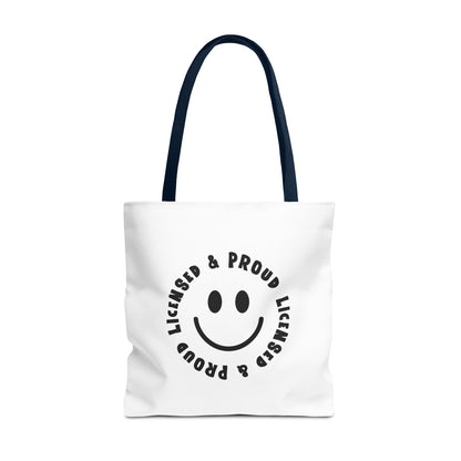 Licensed & Proud Tote Bag
