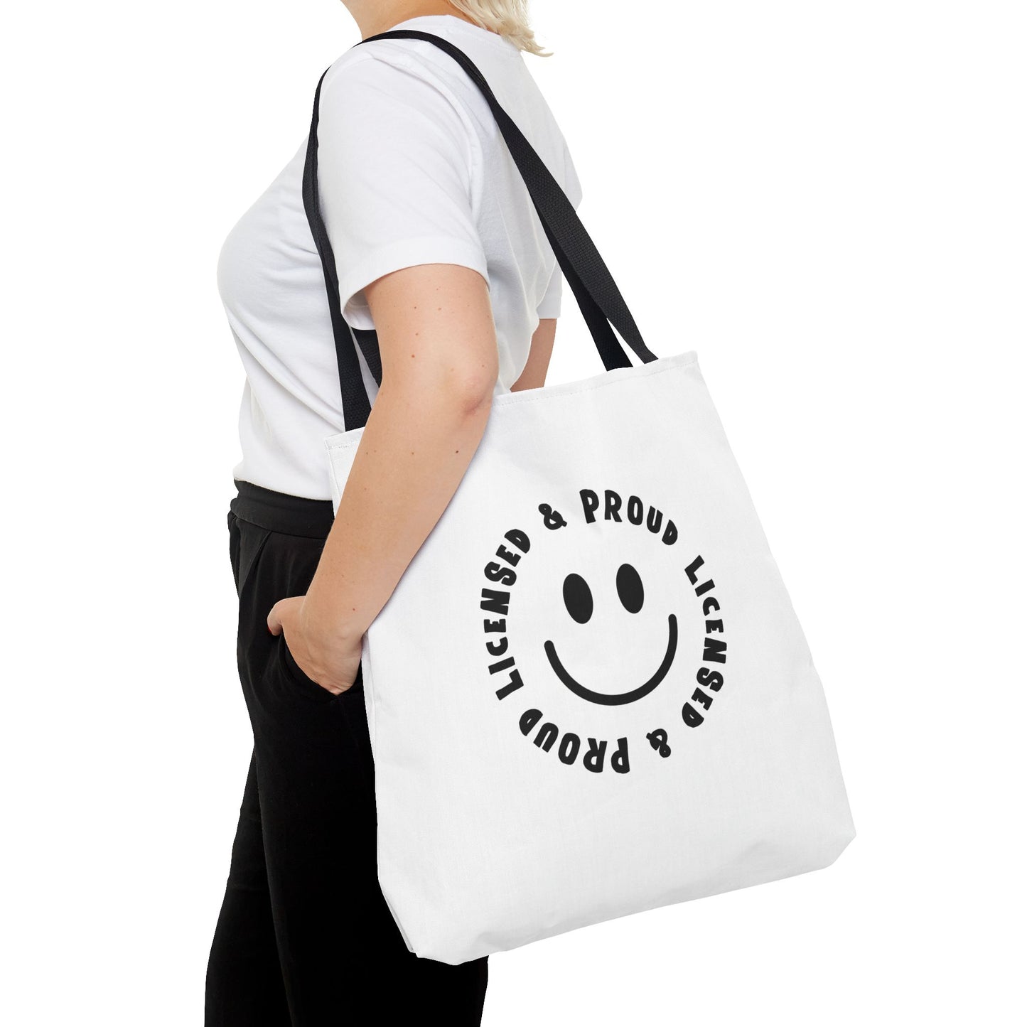 Licensed & Proud Tote Bag