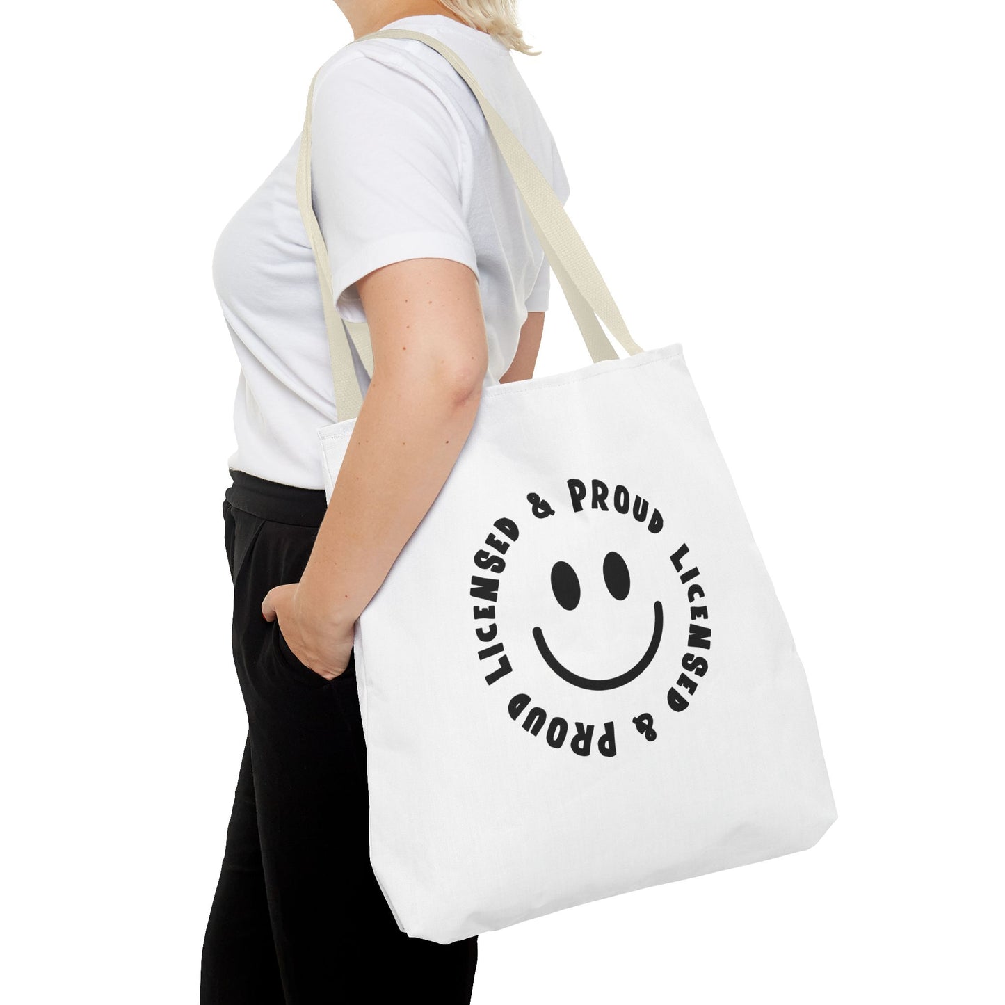 Licensed & Proud Tote Bag