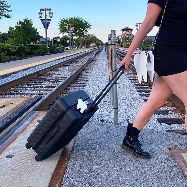 Tooth Luggage Tag